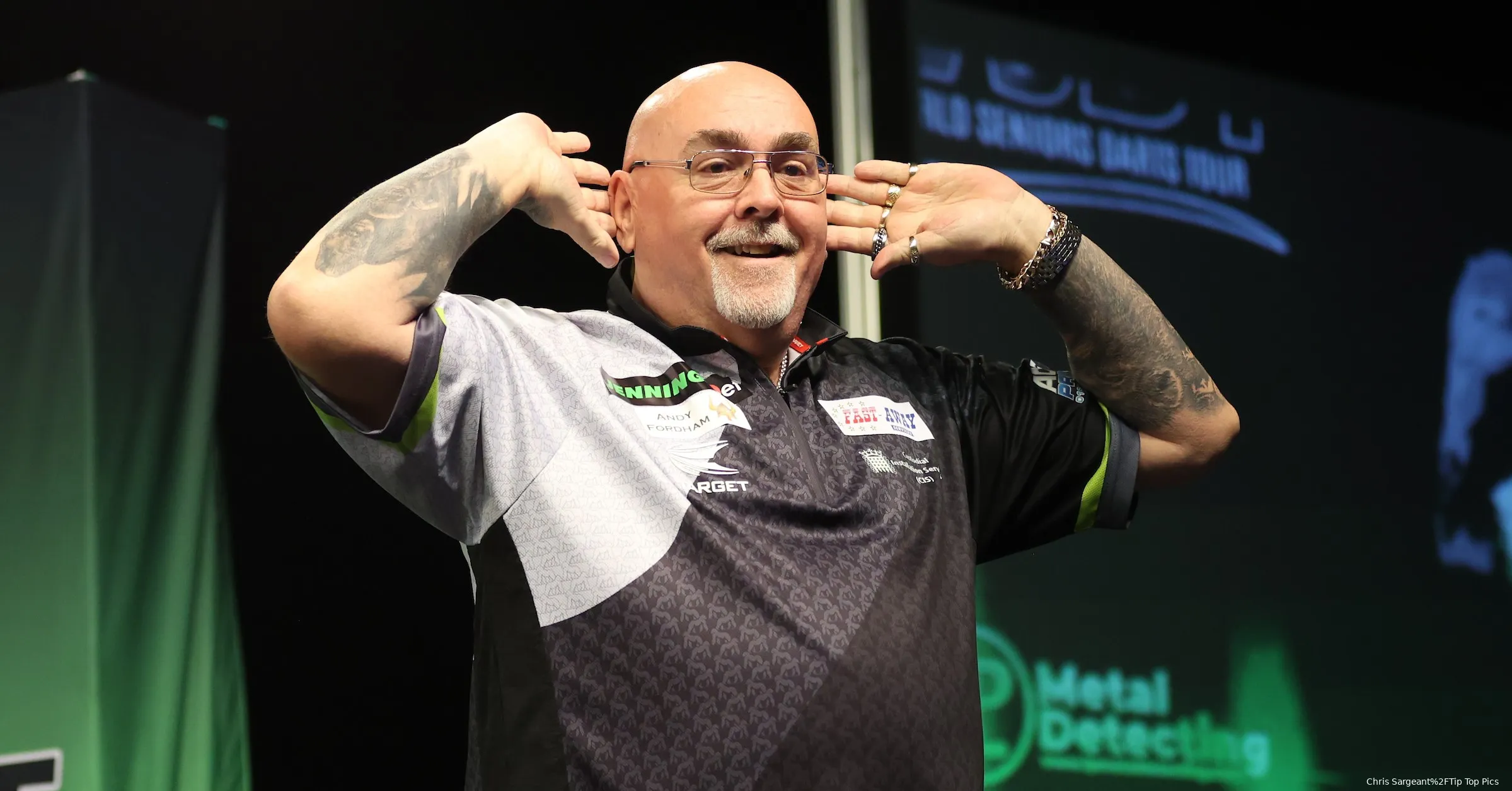 Spielplan für den letzten Tag der World Seniors Darts Masters 2024 mit